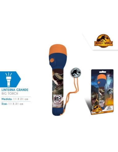 Linterna grande jurassic world