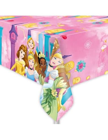 Mantel plástico 120x180 CM. princesas disney