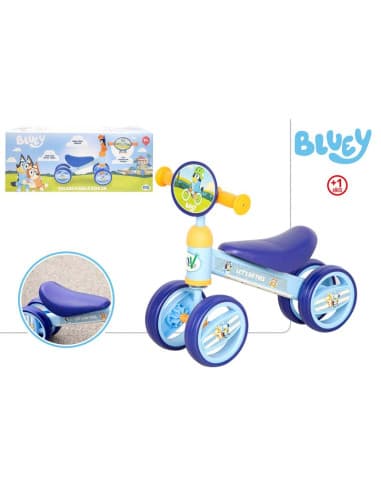 Bluey-triciclo bobble s/pedales +1A