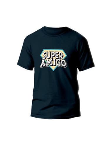 Camiseta hombre super amigo (4 - 8)