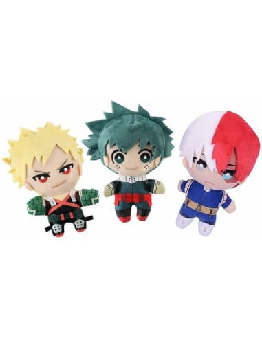 Peluche MY hero academy backing card assort