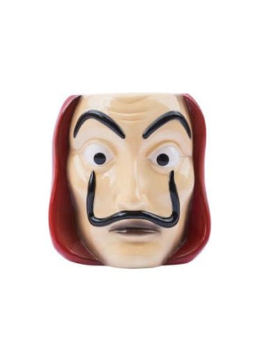 Taza 3D LA casa DE papel mascara