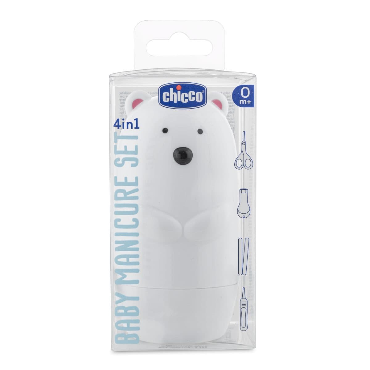 Set Manicura Oso Polar Blanco Chicco