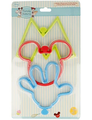 Disney molde silicona MN. SET 3 colores