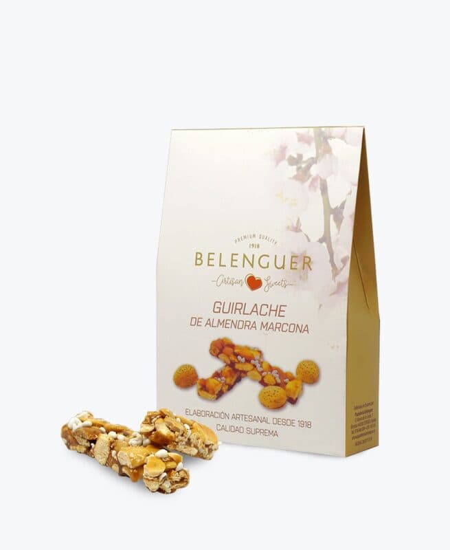 Guirlache de almendra marcona 250 gr Belenguer