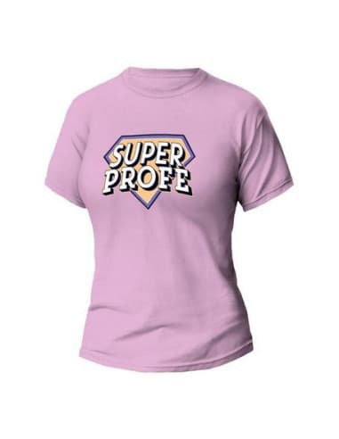 Camiseta mujer super profe (4 - 8)