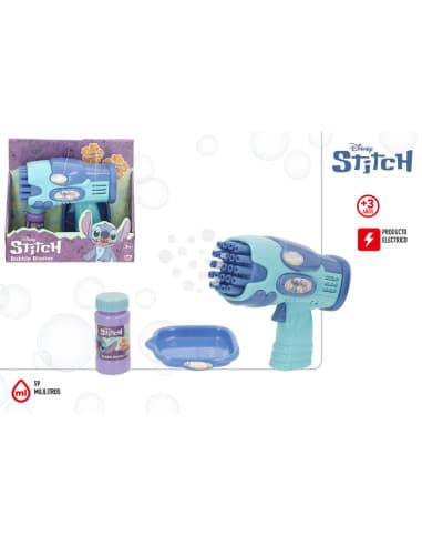 Stitch-pistola elec burbujas c/bote 59ML