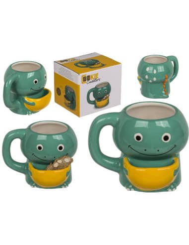 Taza DE ceramica CON compartim galleta