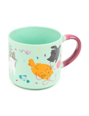 Taza DE porcelana gatos beans & CO