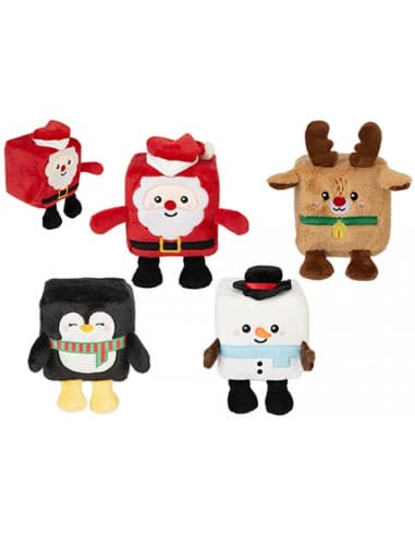 10CM christmas squishy cube plush 4 PC 32 PC