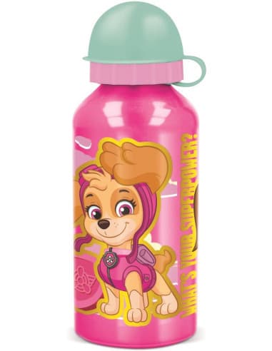 Stor botella aluminio pequeña 400 ML PAW patrol GI