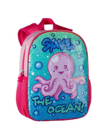 Mochila pulpito save THE ocean