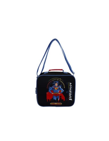 Superman bolsa DE merienda- black