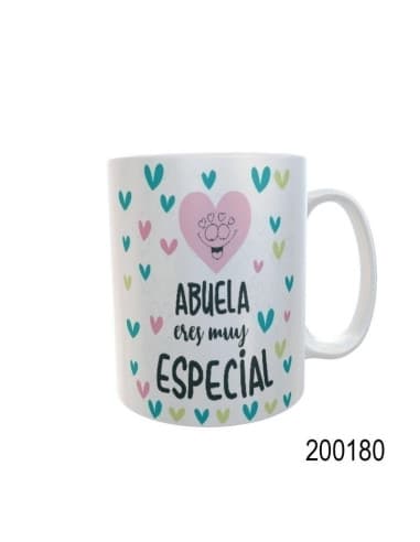 Taza frase abuela eres MUY especial