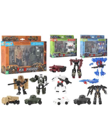 Traxfigure robot->army vehicle
