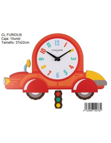 Reloj pared pendulo timemark clfurious/10