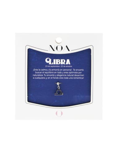 Charm DE acero plateado - libra