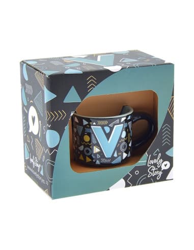 Taza mini / mini MUG 50ML - letter V