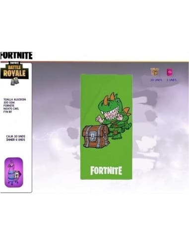 Toalla playa algodon 300GSM fortnite fnt111t