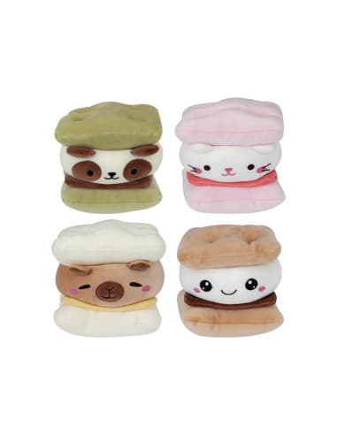 6" smores plush 4 assorted