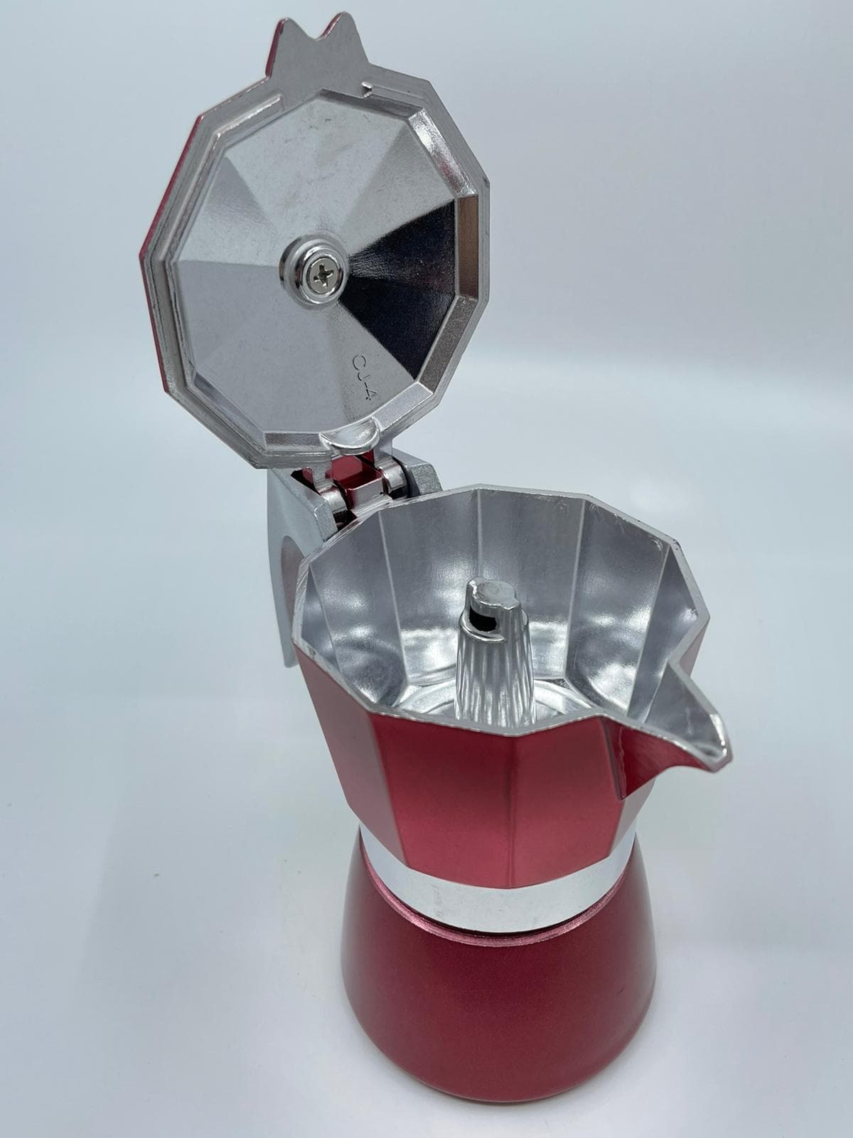 Cafetera 2 Tz. Roja Evva
