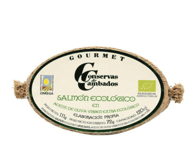 Salmón ECOLÓGICO en aceite de oliva virgen extra