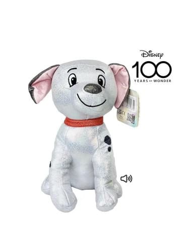 Peluche disney 100TH anniv dalmatian glitter 28CM