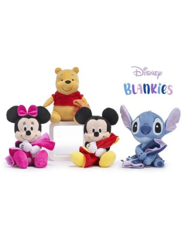 (MIS 3) personaggi disney c/copertina peluche 22CM
