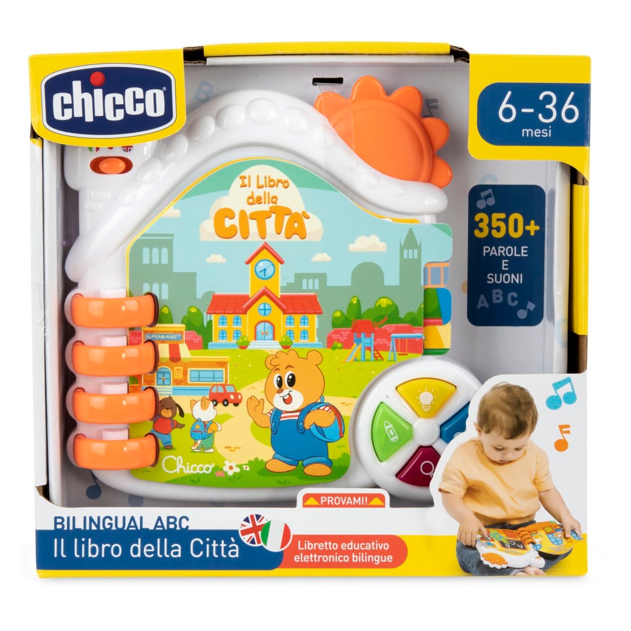 Juguete Bilingue Libro de la Ciudad Chicco