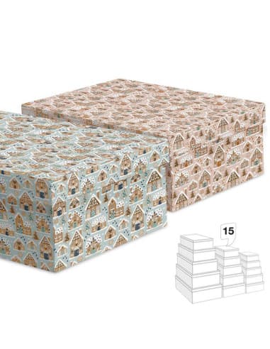 Juego 15 cajas navidad 2M (2 - 4)