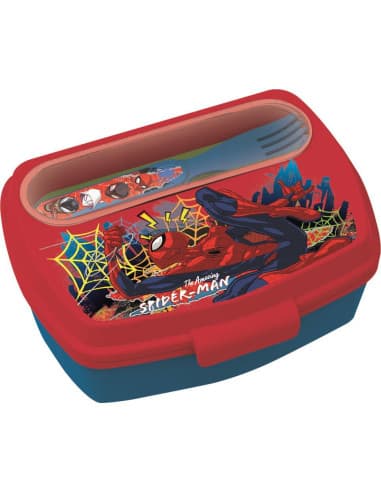 Stor sandwichera rectangular CON cubiertos spiderm