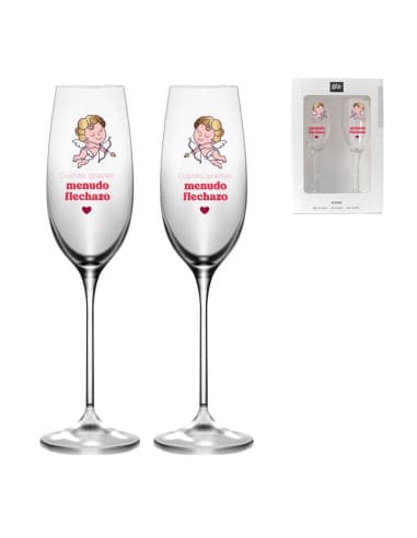 Juego 2 copas 190ML amor (3/6 - 12)