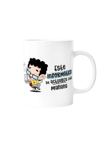 Taza - este informático SE actualiza cada mañana