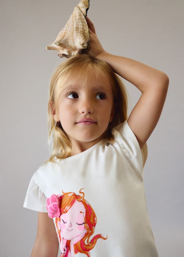 camiseta niña mayoral