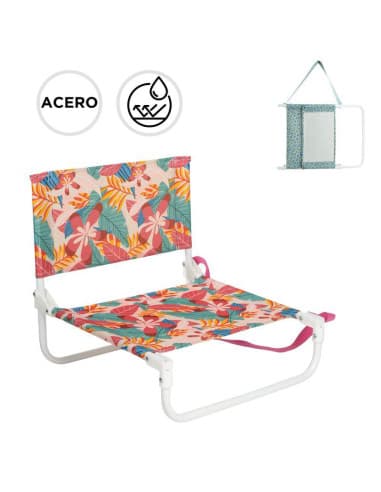 Silla playa plegable mini CON ASA tropical (4 - 8)