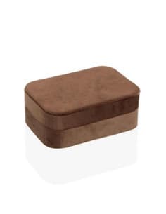 Joyero marron velvet