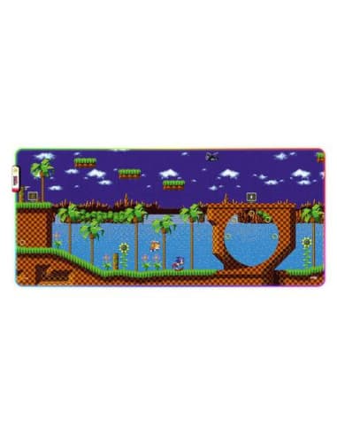 Alfombrilla raton XXL CON LUZ LED sonic