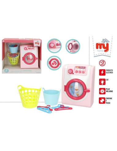 MY home-lavadora elec c/accesorios +3A