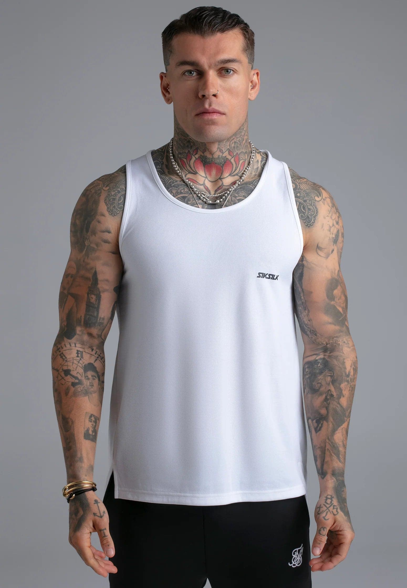 Chaleco con Logo Blanco