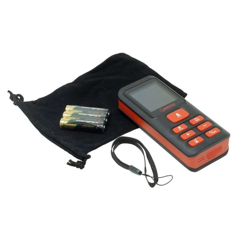Medidor Laser Hasta 40 Metros con LED Rojo Medid