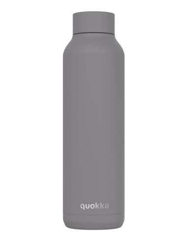 Quokka botella termo acero inoxidable solid grey 6