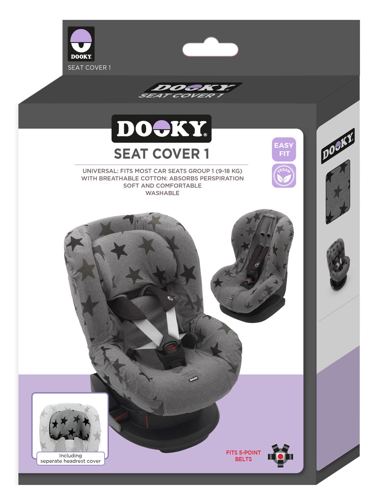 Funda Silla Auto Universal Grupo 1 Dooky