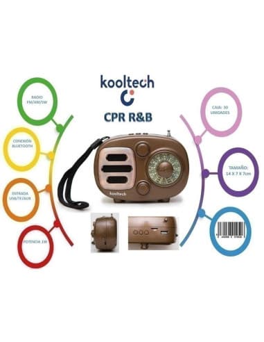 Radio bluetooth USB portatil kootech RB/30