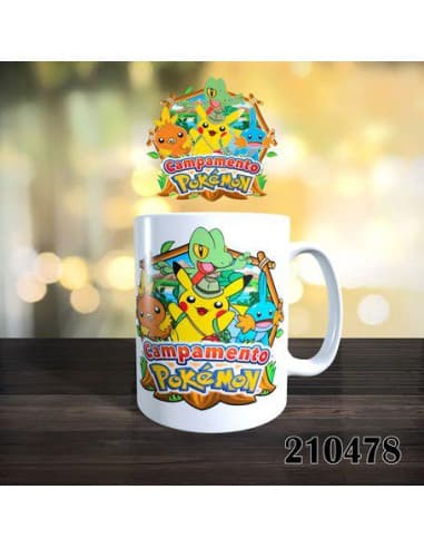 Taza pokemon campamento