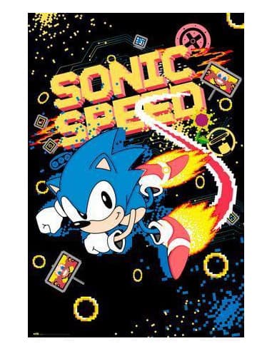 Poster sonic speed