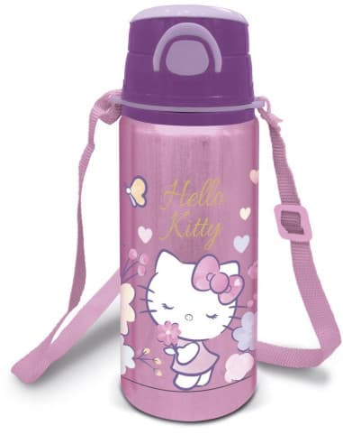 Stor botella POP UP DE aluminio CON correa 730 ML