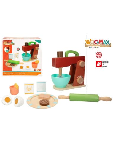 Woomax-mezcladora DE madera C/6 ACC +24M