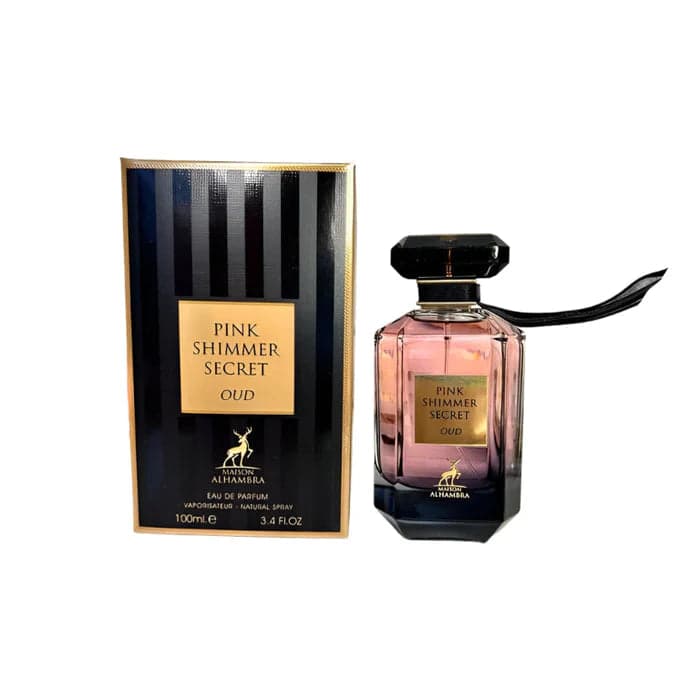 Perfume Maison Alhambra Pink Shimmer Secret OUD Eau de Parfum 100ml