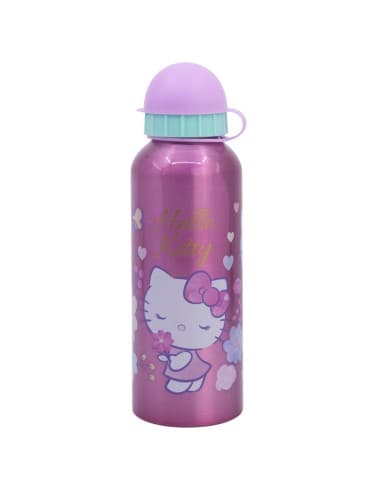 Stor botella aluminio alta 530 ML hello kitty