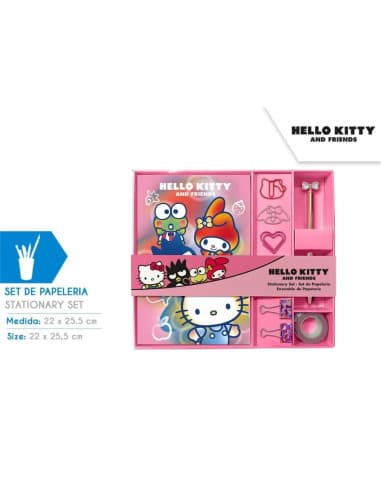 SET papeleria hello kitty (12X2)